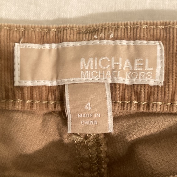 Michael Kors corduroy tan five pockets pants 4 - Picture 10 of 15